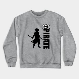 Pirate Skull Design Crewneck Sweatshirt